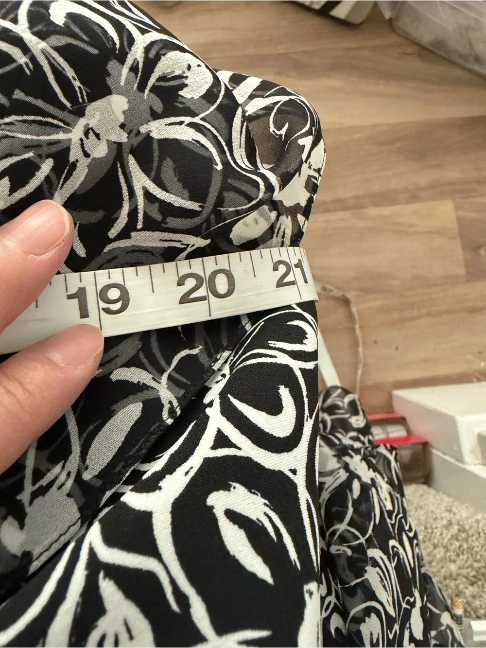 NWot Michael Kors  collection Black and White Floral Midi Dress